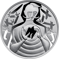 Продам пам'ятну монету Ні куля, ні шабля! (срібло)