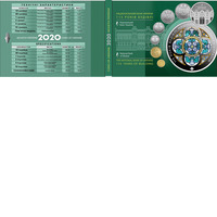 Аверс монети Набір `Монети України` 2020 року