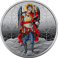 Введена в обіг монета `Архангел Михаїл` у сувенірному пакованні