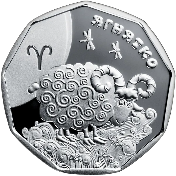 Реверс монети Ягнятко