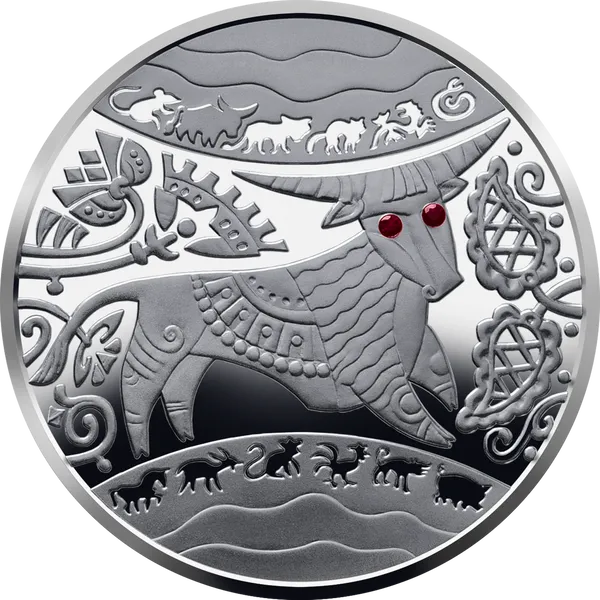 Coin reverse The Year of the Ox