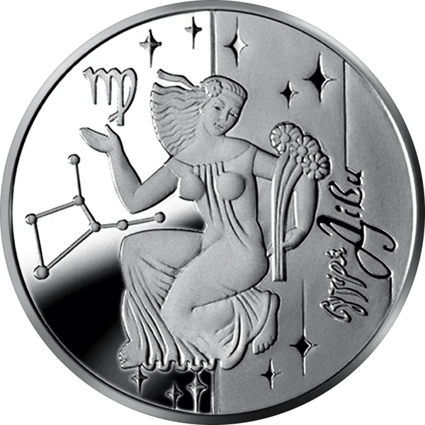 Продам памятную монету Дева (серебро (Ag 925)), 5 гривен 2008 г. 2