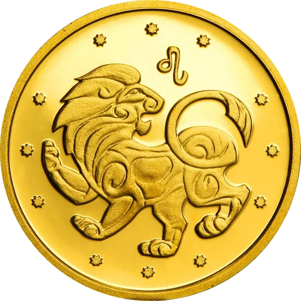 Реверс монети Лев