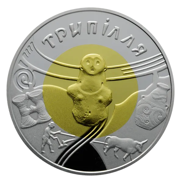 Реверс монеты Триполье