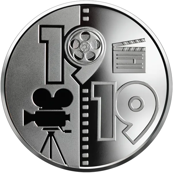 Coin reverse The 100 Years of the Odesa Film Studio