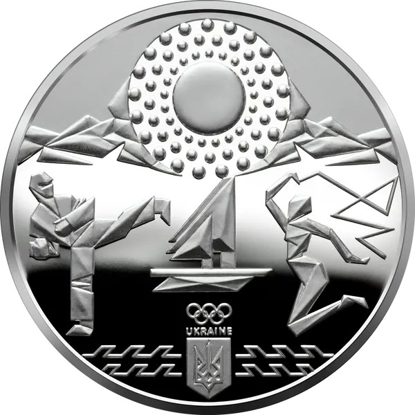 Coin reverse The ХХXІІ Olympic Games