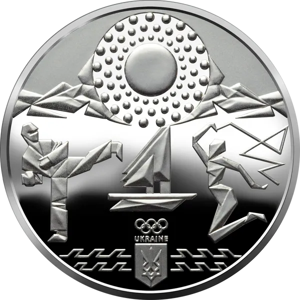 Реверс монети Ігри XXXII Олімпіади