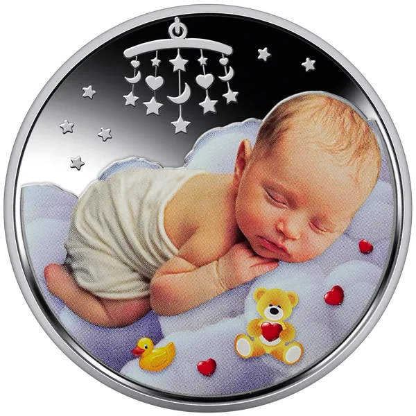 Реверс монеты Родительское счастье в подарочной упаковке