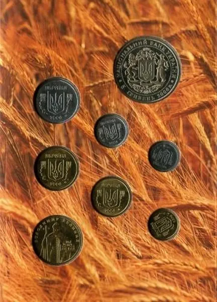 Реверс Колекційний набір Монети України 2006 року