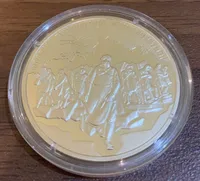 Медаль Чорнобильська трагедія 30 років. Подвигу ліквідаторів присвячується 2016 рік НБУ