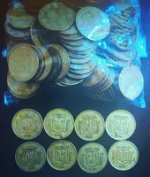 50 копійок 1992 р. малий герб 2ААм 100 шт. 50 копеек