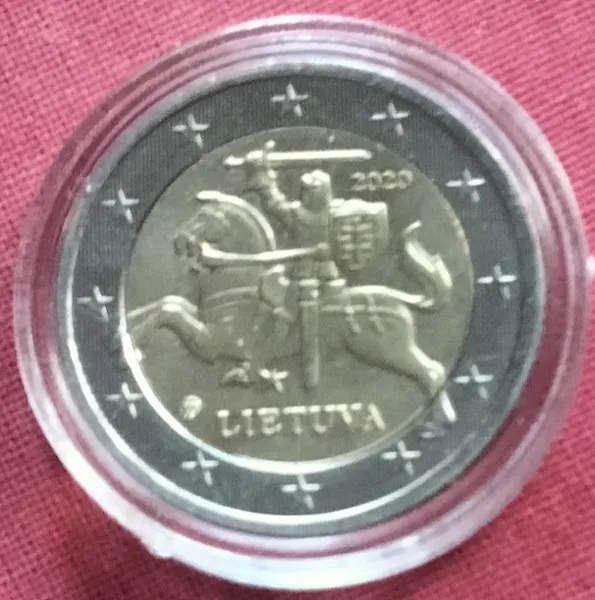 Продам 2 Євро Литва. 1