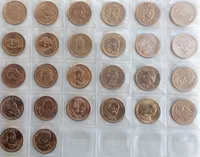 Продам набір президентських доларів США з першого по двадцять шостий