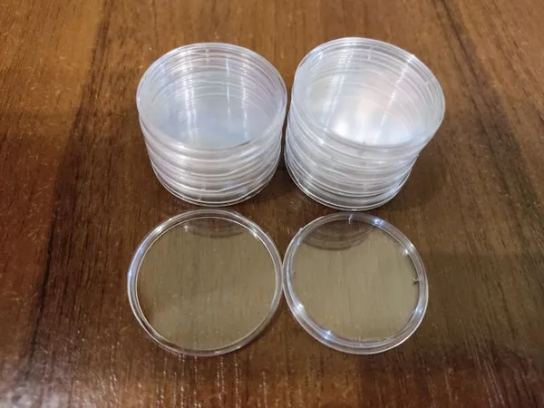 Капсули НБУ діаметр 31.1 мм під монету 2 гривні нейзильбер 1