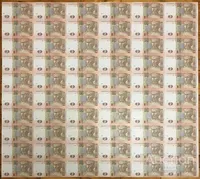 Україна Банківський лист 2 гривні 60 штук Смолій 2018