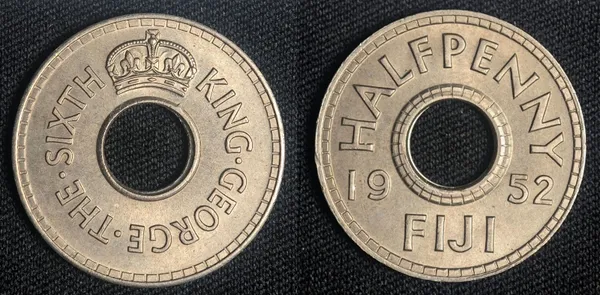 Продам монету Фіджі ½ пенні, 1952 рiк 1