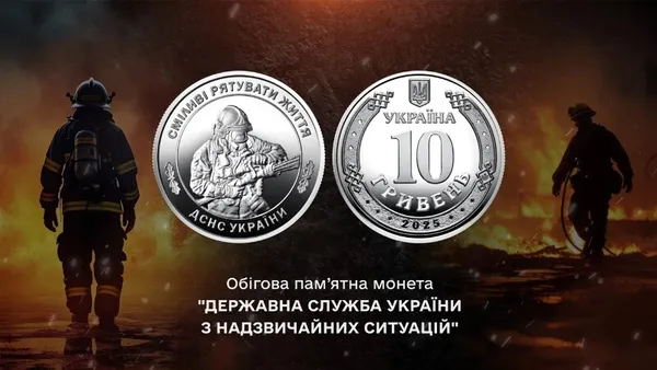 Обігова пам’ятна монета "Державна служба України з надзвичайних ситуацій" 1