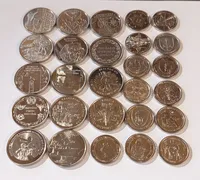 Серія "Збройні Сили України"2018-2025.Лот 27 монет UNC