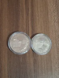 Продам памятную монету 15 лет Конституции Украины (нейзильбер) , 2011 г.