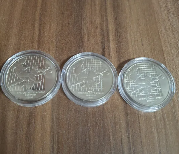 Продам памятную монету Чемпионат мира по футболу (Германия-2006 г.), 2004 г. 1