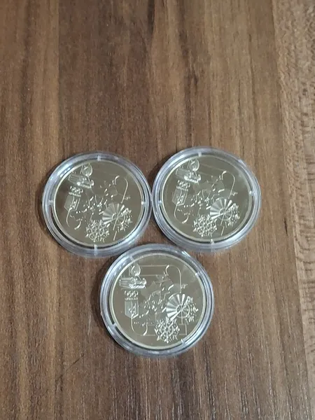 Продам памятную монету XXIV зимние Олимпийские игры (нейзильбер), Китай-2022 г. 2