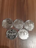 Продам комплект с 5 монет- Финальный турнир Чемпионата Европы с футболу ( Украина- Польша-2012 г.), 2011 г.