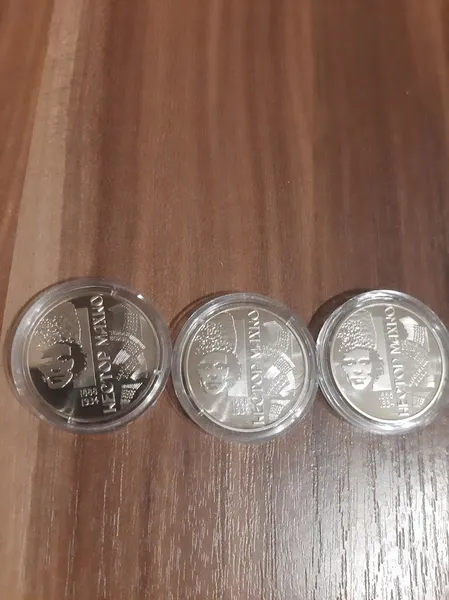Продам памятную монету Нестор Махно (нейзильбер), 2013 г. 1