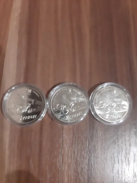 Продам памятную монету Нестор Махно (нейзильбер), 2013 г. 2