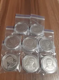 Продам памятную монету Свет добра и любви (Елена Пчилка 1849 – 1930), нейзильбер, 2024 г.