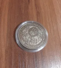 Продам памятную монету 50 лет ООН ( 200000 крб., мельхиор) , 1996 г.