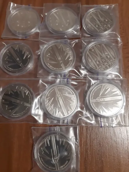 Продам пам'ятну монету Країна супергероїв. Дякуємо залізничникам! (нейзильбер), 2023 р. 1