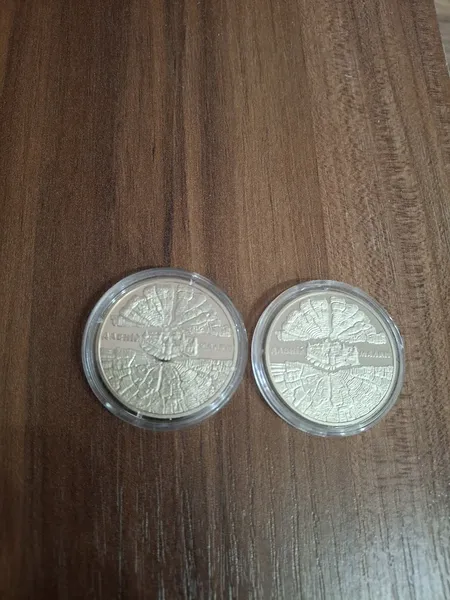 Продам памятную монету Давний Малин (нейзильбер), 2016 г. 1