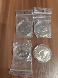 Продам памятную монету Стерлядь пресноводная (нейзильбер) , 2012 г.