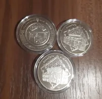 Продам памятную монету Синагога в Жовкве (нейзильбер) , 2012 г.