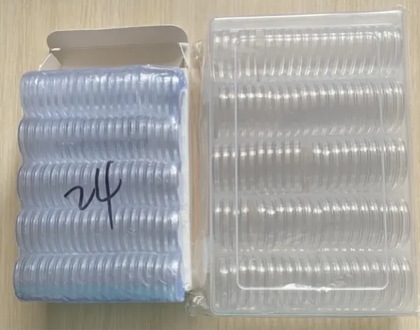 Капсули для монет 24 мм,30 мм 1