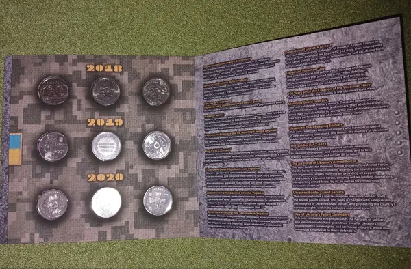 Продам набір з дев`яти пам`ятних монет спеціальних випусків серії `Збройні Сили України` 2018-2020 (не вказується (набір)) Набор банківський, капсули не вскривались. Монети НЕ з ролів. 2