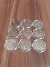 Продам пам'ятну монету Українська бавовна. Нептун (нейзильбер), 2024 р.