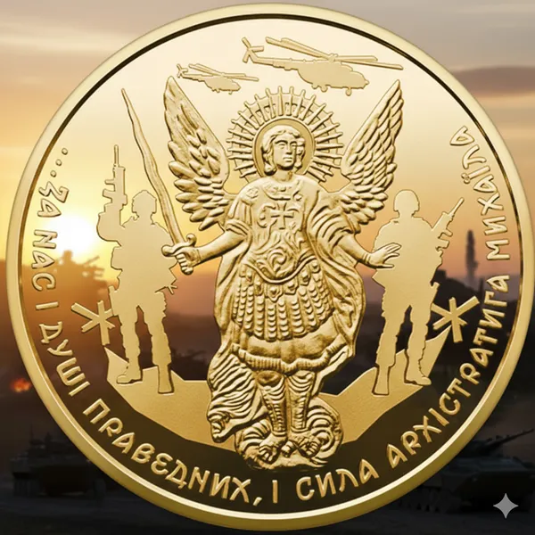 Архістратиг Михаїл (золото) 1