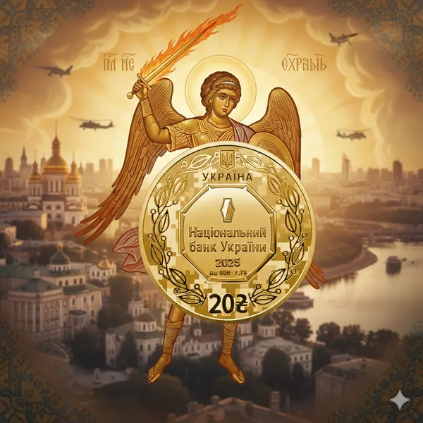 Архістратиг Михаїл (золото) 2