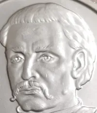 Україна. Продається монета номіналом 10гривень 2025р.(І.Мазепа). Брак. На лівій щоці лишній метал. Монета з рола.