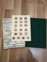 Планшет бокс під монети НБУ 2025 рік нейзильбер