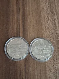 Продам пам'ятну монету Місто Слов`янськ (нейзильбер) , 2020 р.