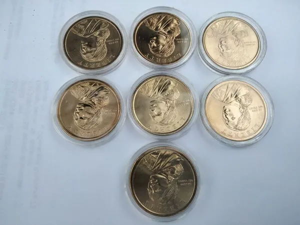 Продам набір 1доларових монет серії(Сакагавея із дитиною) 1