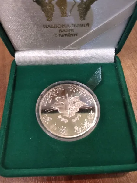 Продам монету Рік Тигра у футлярі НБУ 1